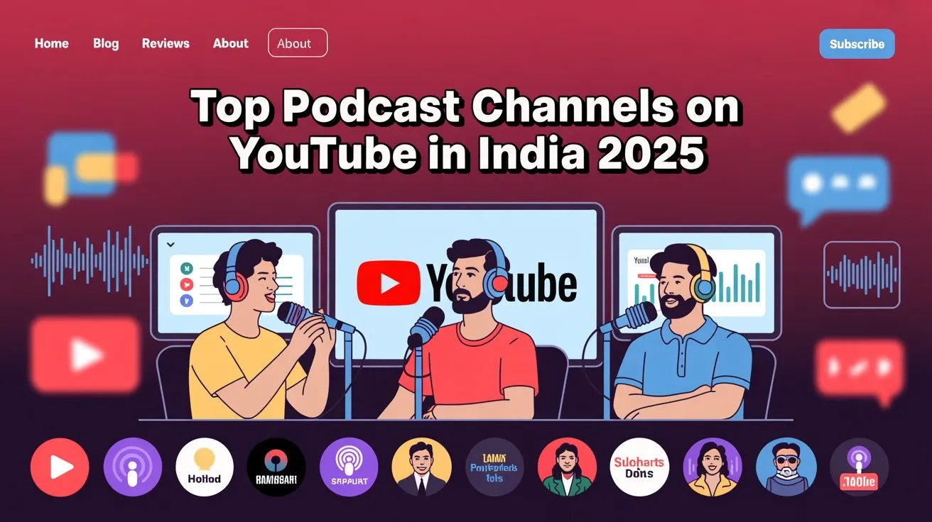 Top Podcast Channels on YouTube in India 2025