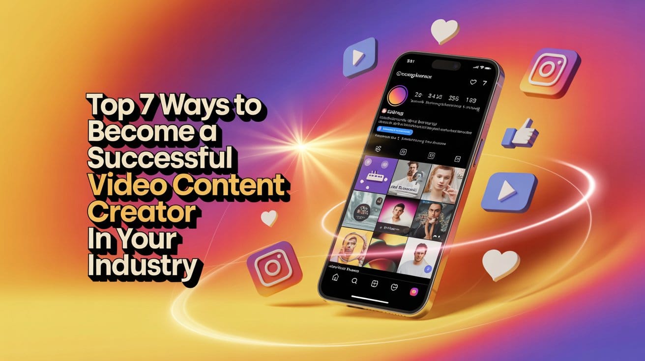 Top 7 Ways to Become a Successful Video Content Creator in Your Industry