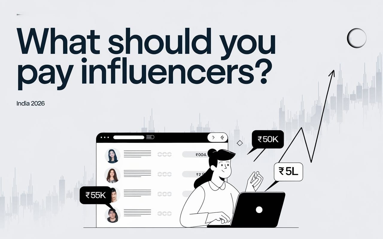 How Much Should You Pay Influencers in India?